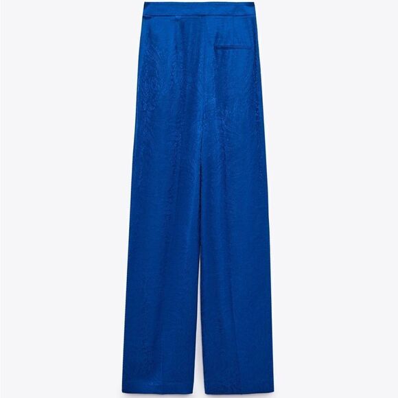 ZARA JACQUARD MENSWEAR STYLE PANTS - Picture 5 of 8